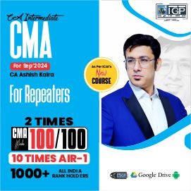 CA Inter Costing (CMA) Classes for repeaters