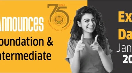 ICAI Announces CA Foundation & Intermediate Exam Dates Jan 2025