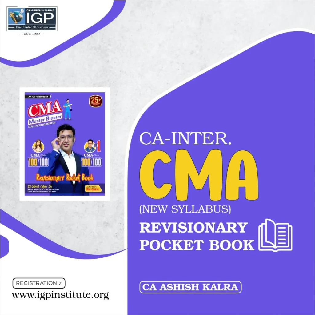 ca inter costing revision pocket book new