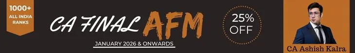 ca final afm classes offer