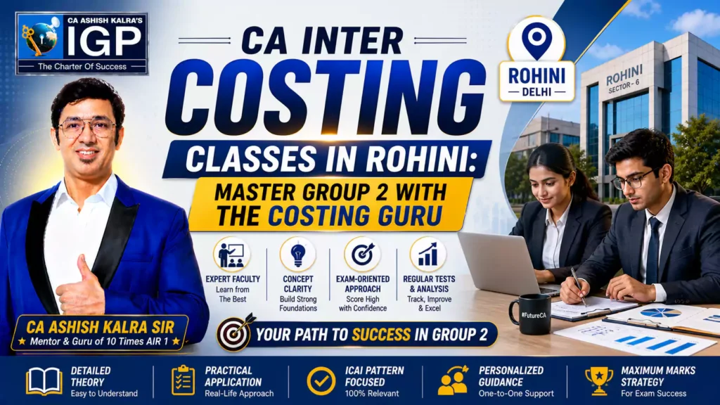 CA Inter Costing Classes