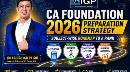 CA Foundation 2026 Preparation Strategy