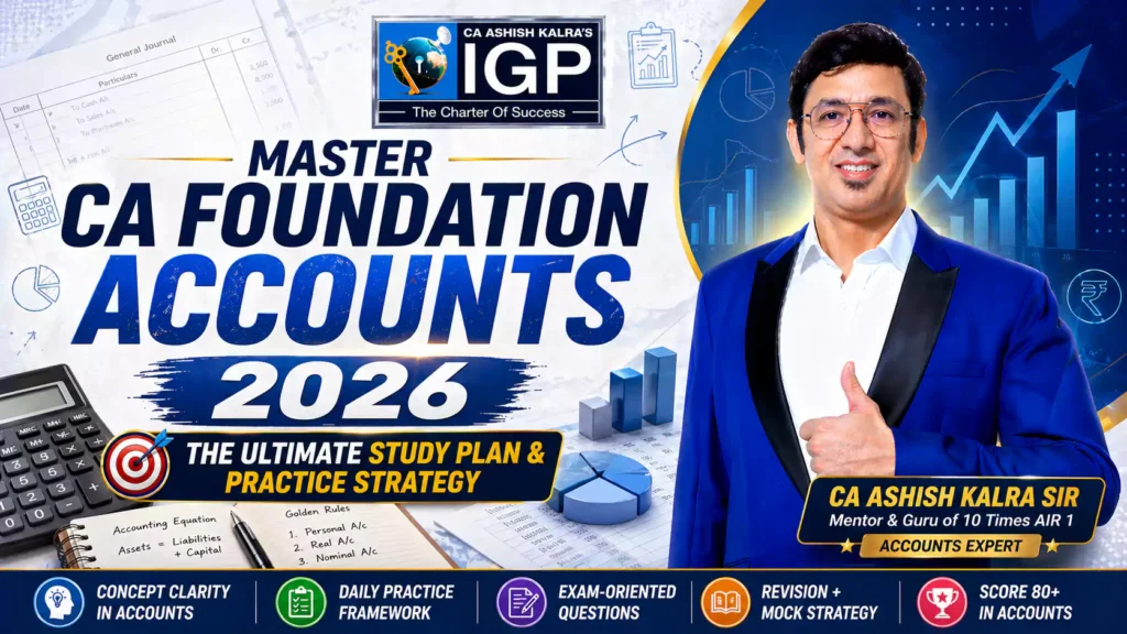 CA Foundation Accounts