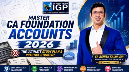 CA Foundation Accounts