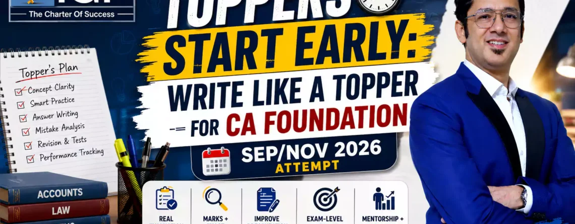 CA Foundation Sep Nov 2026 Preparation