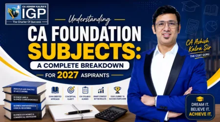 Understanding CA Foundation Subjects