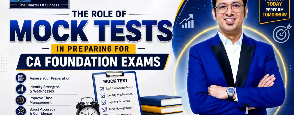 The Role of Mock Tests in Preparing for CA Foundation Exams